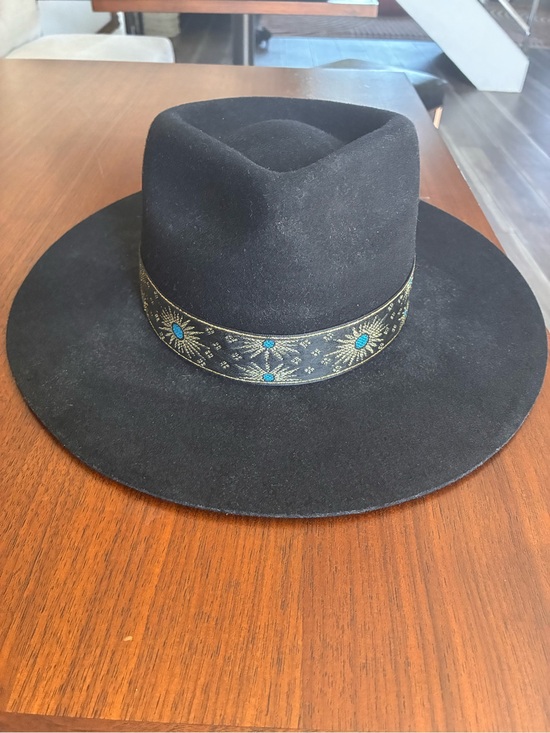 Lack Of Color Accessories - Lack Of Color Black Wool Hat with White Label